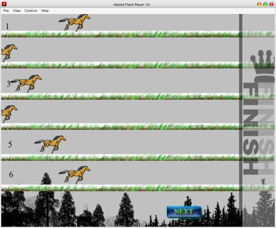 Virtual Jackpot - Sixth horse advanced