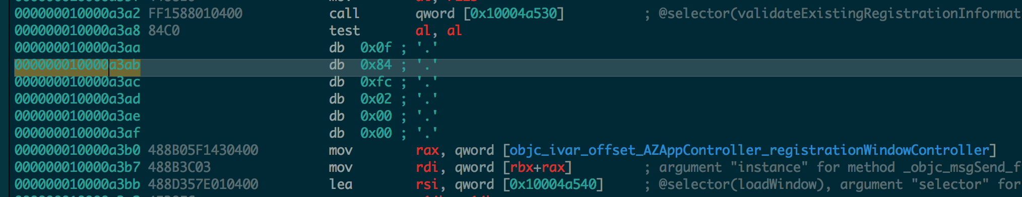 Patch instruction Patch instruction